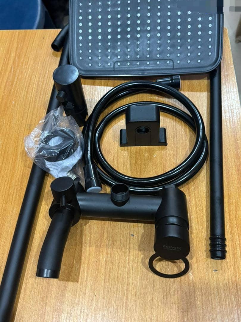 *Black Brimix Shower Mixer Set*