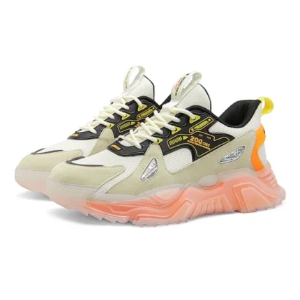 Pink running sneaker